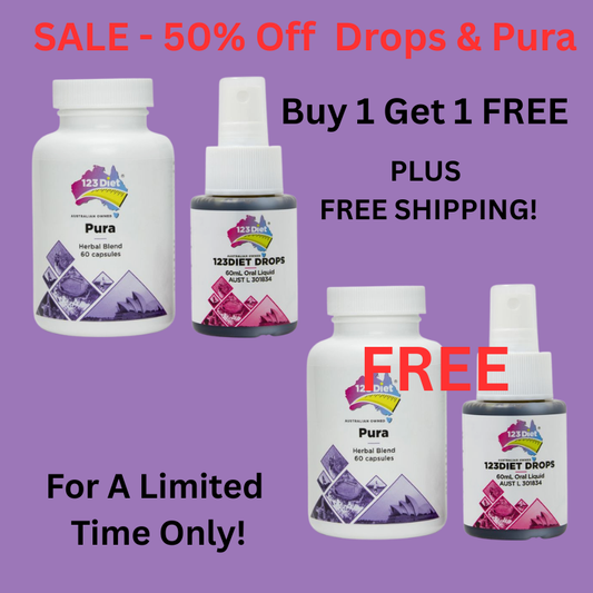 123 DIET® DROPS & PURA